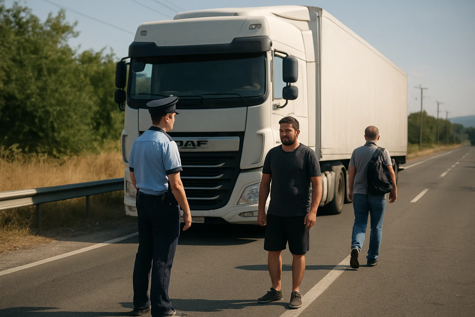 Restricții de trafic greu în Vâlcea din cauza caniculei