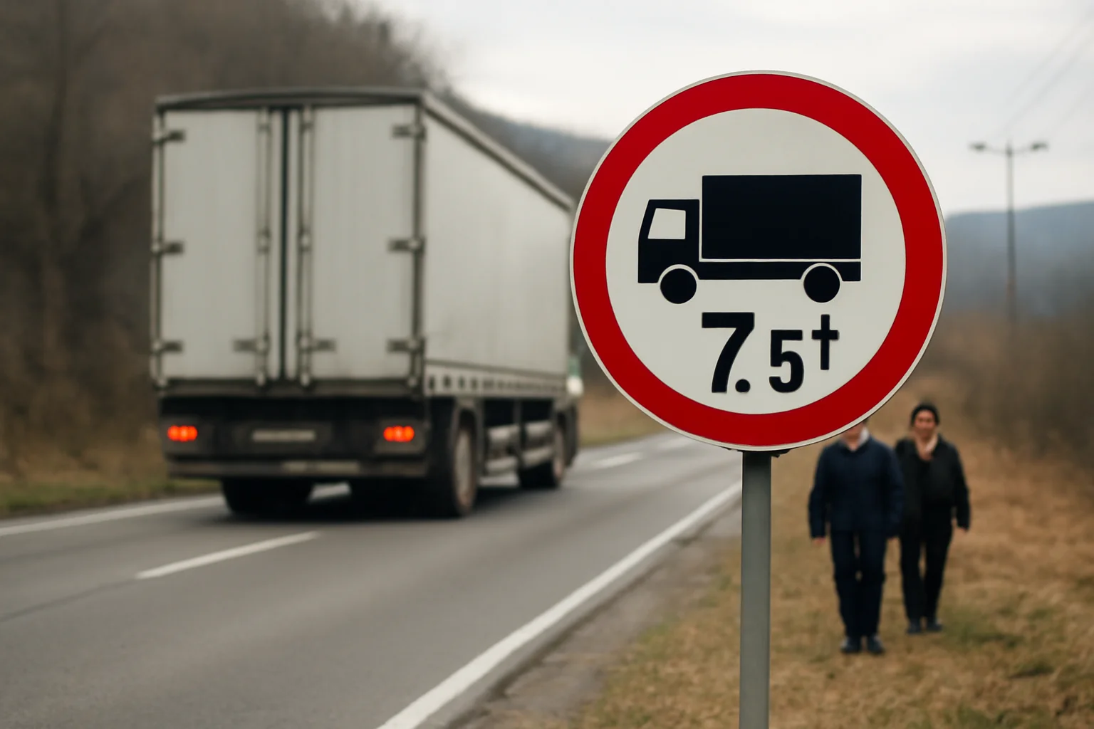 Restricții pentru camioane pe DN7, pe ruta Pitești – Râmnicu Vâlcea – Veștem, în perioada sărbătorilor