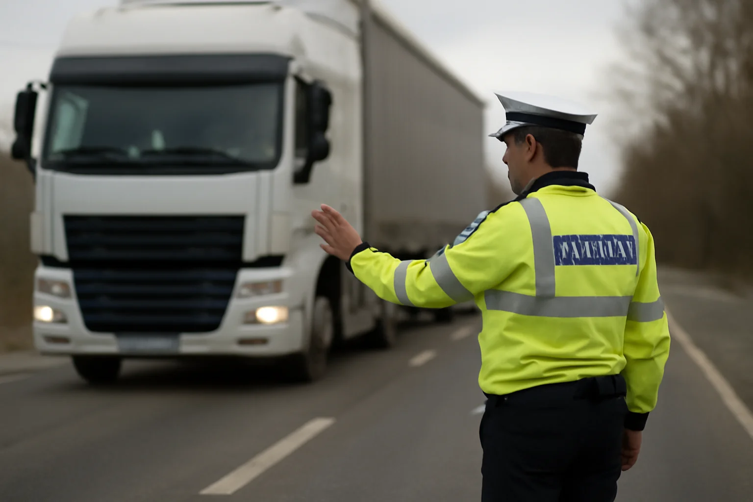 Restricții temporare pentru camioane pe DN7, în zona Râmnicu Vâlcea, de Bobotează și Sfântul Ioan