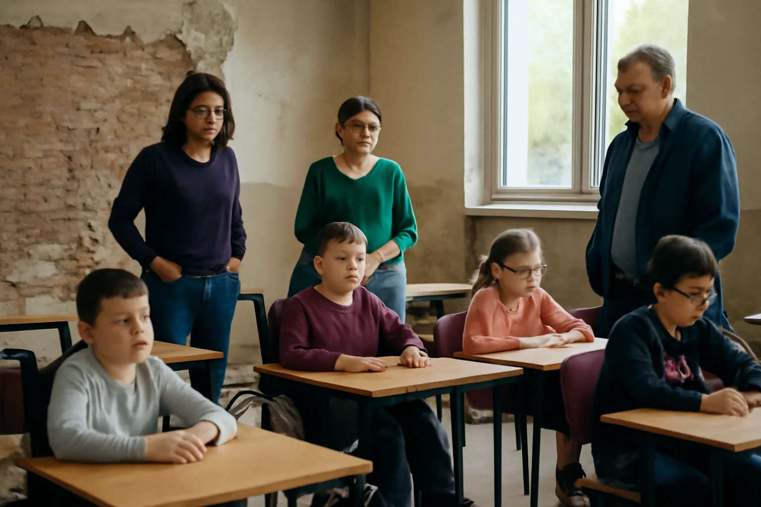 Situația copiilor cu dizabilități de la CSEI Râmnicu Vâlcea ridică semne de întrebare în contextul renovării școlii