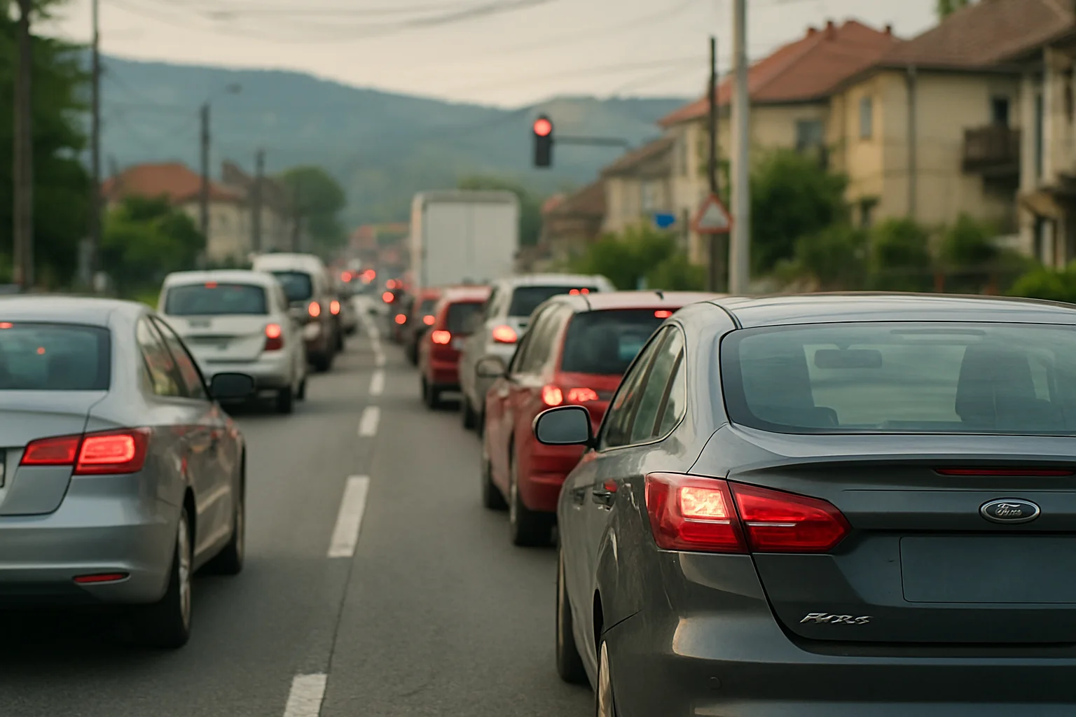 Situația traficului rutier în Vâlcea pentru 16 mai 2026