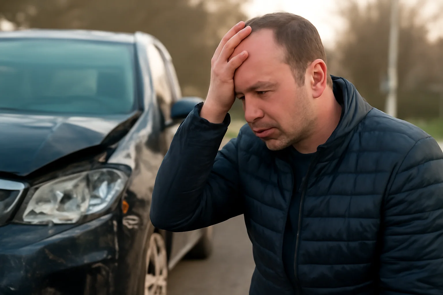 Șofer din Râmnicu Vâlcea, depistat băut la volan după un accident în Sibiu