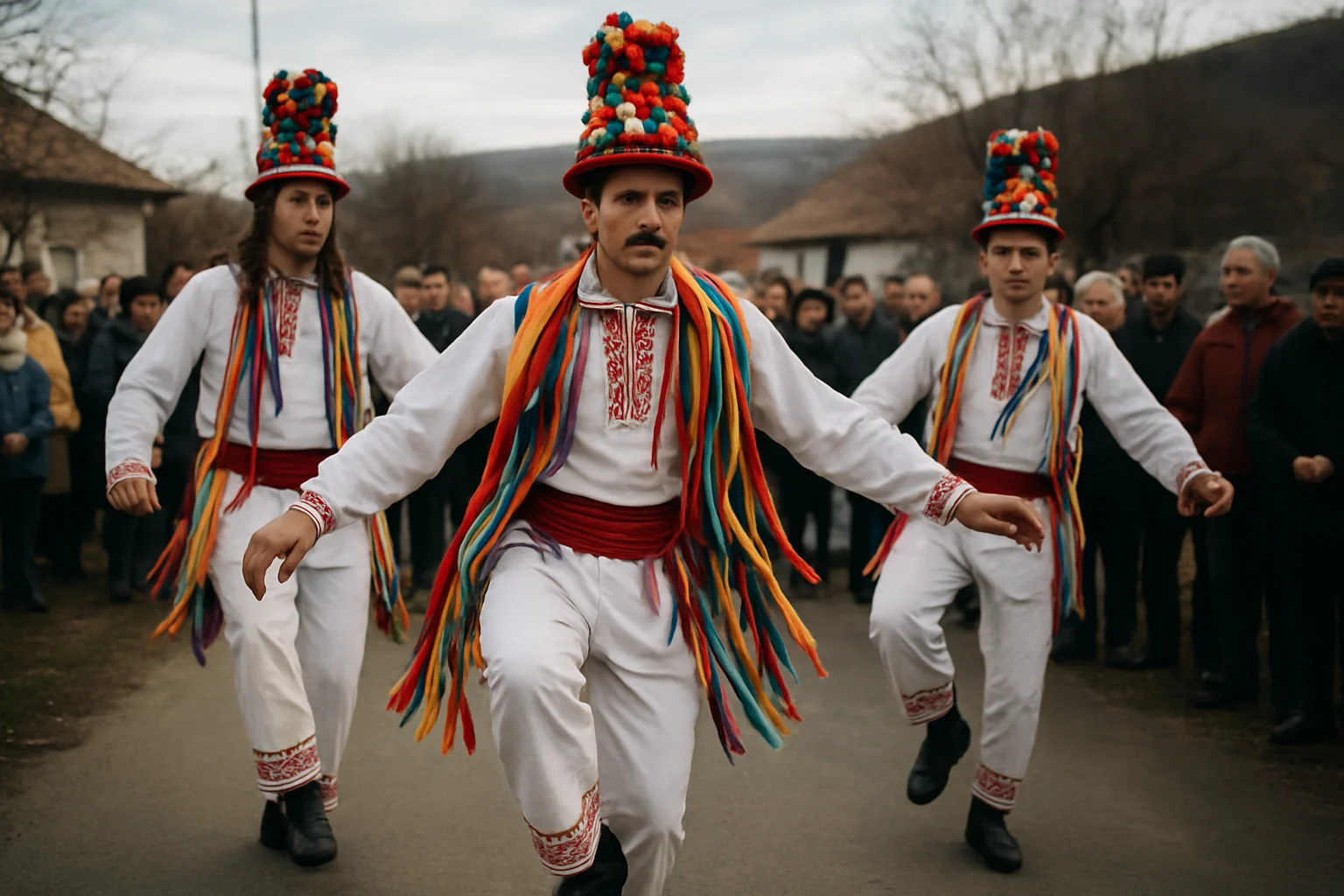 Spectacol de călușari organizat de Primărie