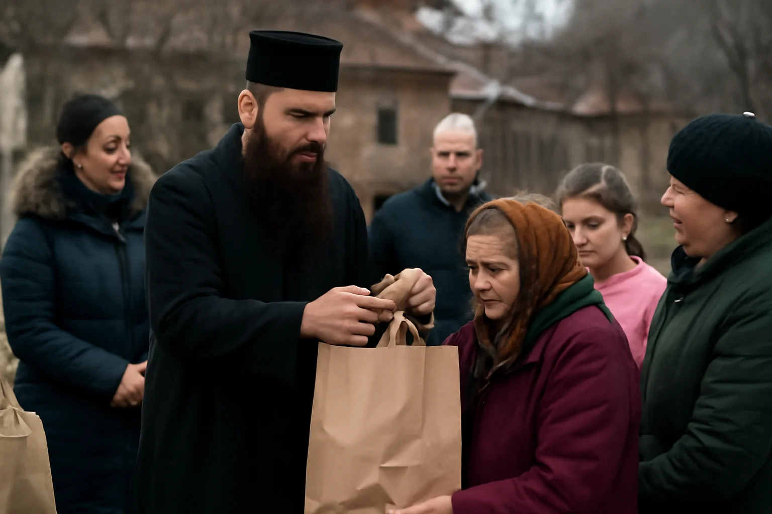 Sprijin social la Râmnicu Vâlcea: Parohia Râureni oferă lemne de foc pentru familii vulnerabile