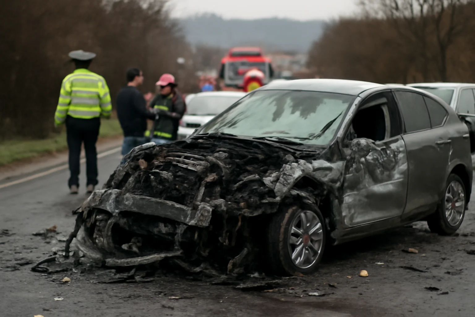Tânăr din Pitești decedat într-un accident grav pe DN7, lângă Râmnicu Vâlcea