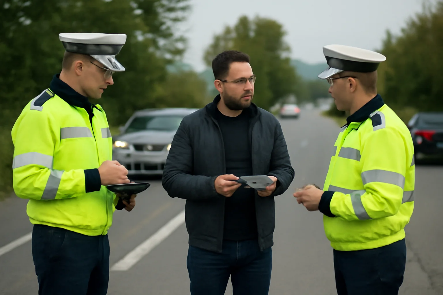 Testul vitezei pe DN 67 la Slătioara: 28 sancționați, 3 fără permis