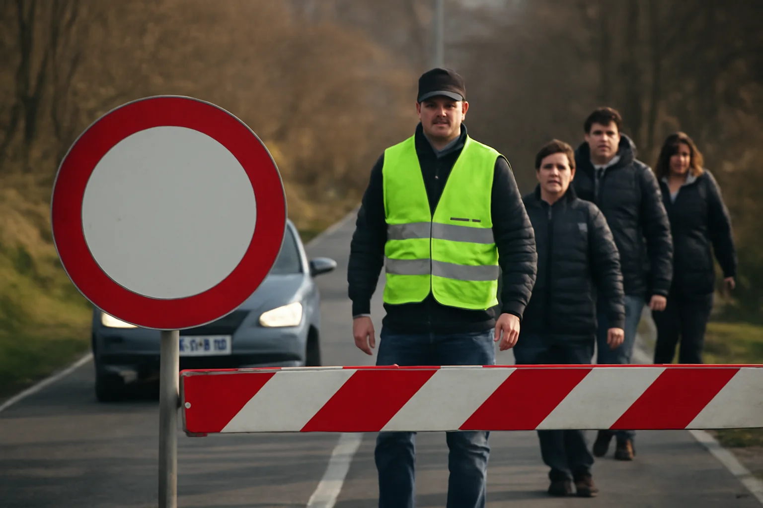 Trafic rutier restricționat temporar spre stațiunea Vârful Romani, anunțat la Râmnicu Vâlcea