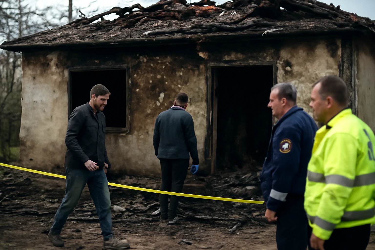 Tragedie la Tomșani: bărbat găsit carbonizat în locuință, anchetă în curs la Râmnicu Vâlcea