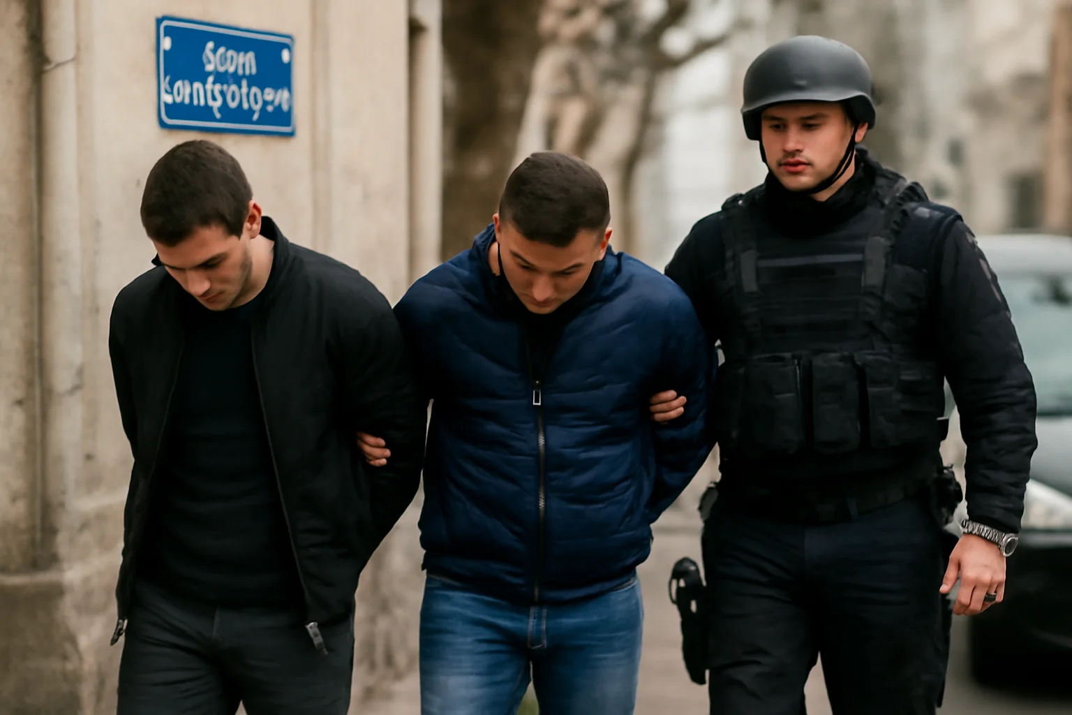 Trei bărbați reținuți la Râmnicu Vâlcea după un jaf de 25.000 lei pe strada Sacerdoțeanu