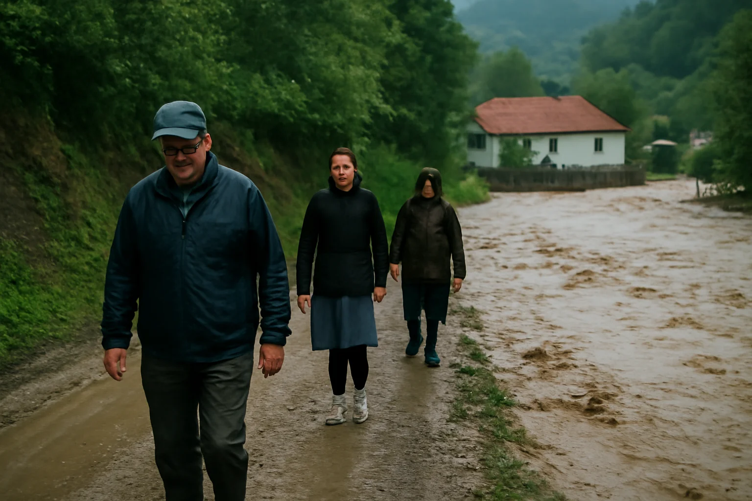Trei localități izolate de viituri în județul Vâlcea. Intervenții în curs la Râmnicu Vâlcea