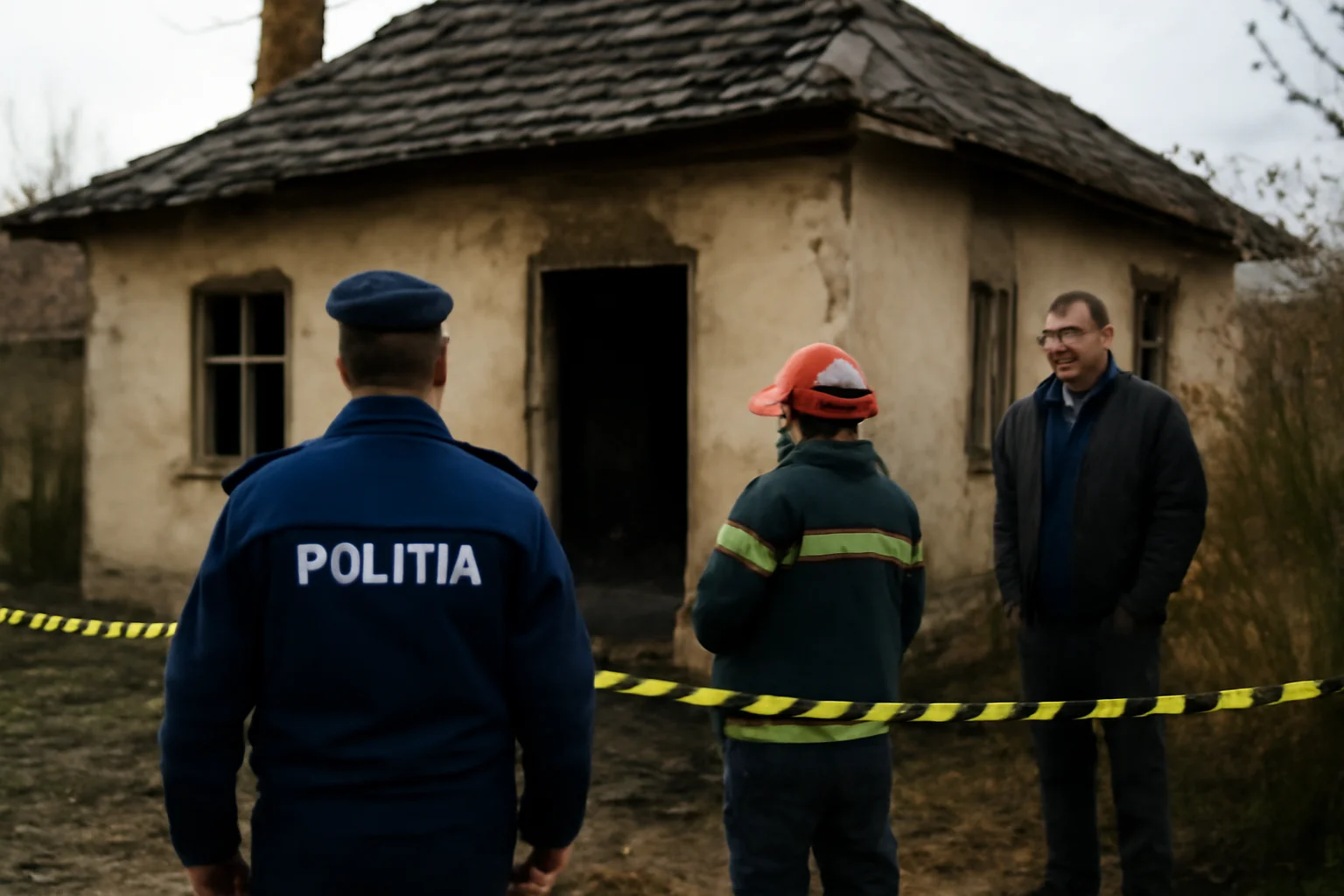 un bărbat a murit ars în propria casă