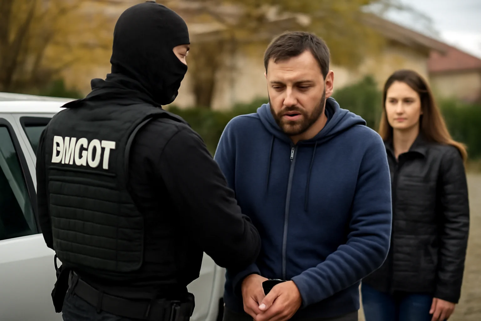 un bărbat arestat de DIICOT, o tânără anchetată ca posibil complice