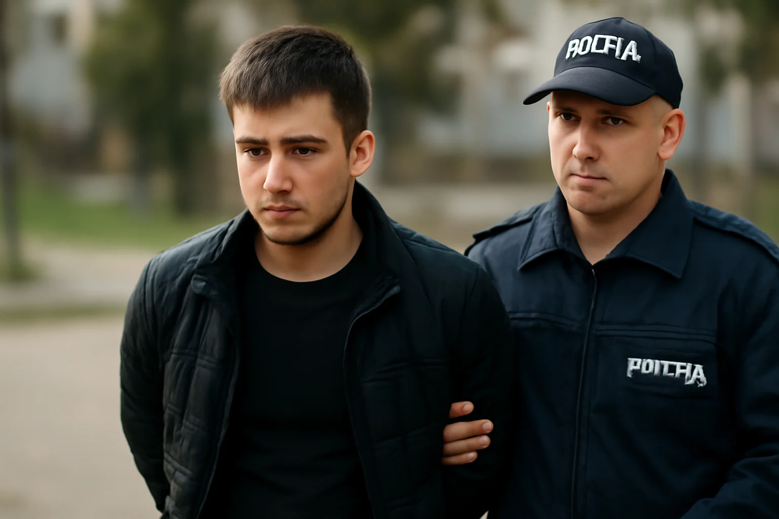 VIDEO. Bărbat din Râmnicu Vâlcea arestat la Slatina, acuzat de furt calificat